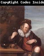 unknow artist A Peasant drinking